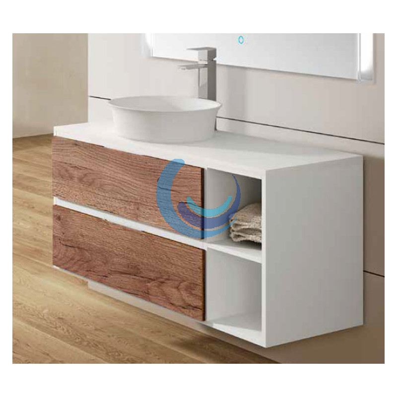 Mueble para lavabo sobre encimera