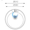 Fregadero de cocina circular (Medidas)