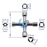 Llave puerta de contador  universal