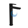 Grifo lavabo monomando 235mm 5l/min Rocket Negro Mate