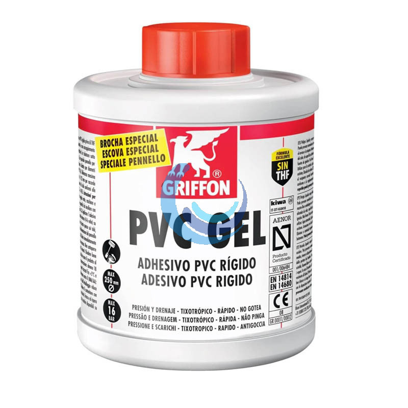 Pegamento PVC Gel 500 ml Griffon