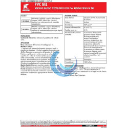 Pegamento PVC Gel 500 ml Griffon