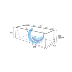 Medidas bañera acrilica