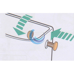 Tapon embellecedor lateral para cisternas roca
