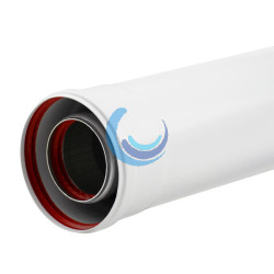Tubo COAXIAL Macho-Hembra