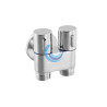 Adaptador grifo 2 vías Laton