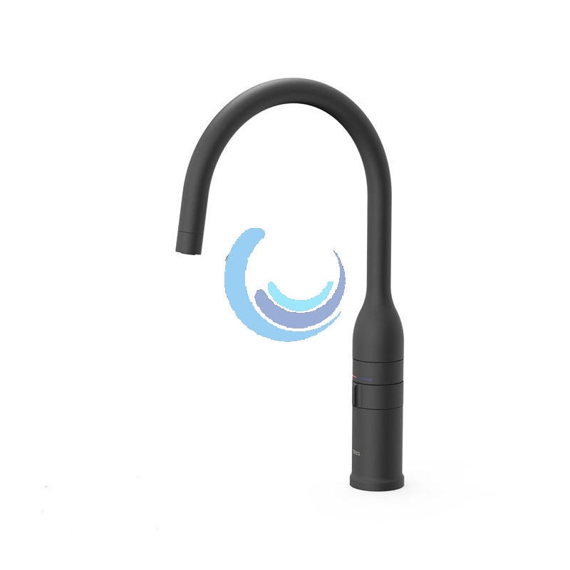 Grifo Cocina Automático con Sensor – Negro Mate , Sin Contacto