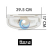 Tapa cisterna tanque DAMA SENSO Roca Blanca