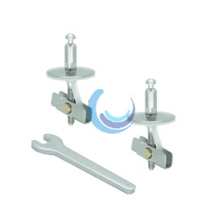 Kit Conjunto fijación bisagra para WC marca Roca ona Amortiguada
