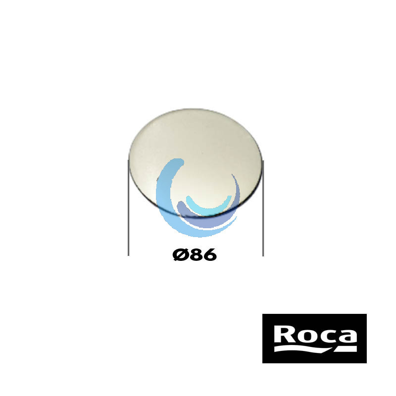 Tapa desague ducha Roca cromo