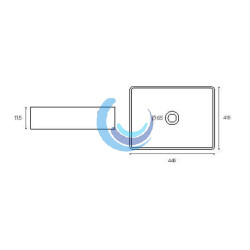 Lavabo decorativo Cristal