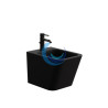 Bidet negro mate