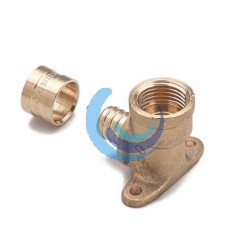 Codo Base Fijación Cuello Corto barbi