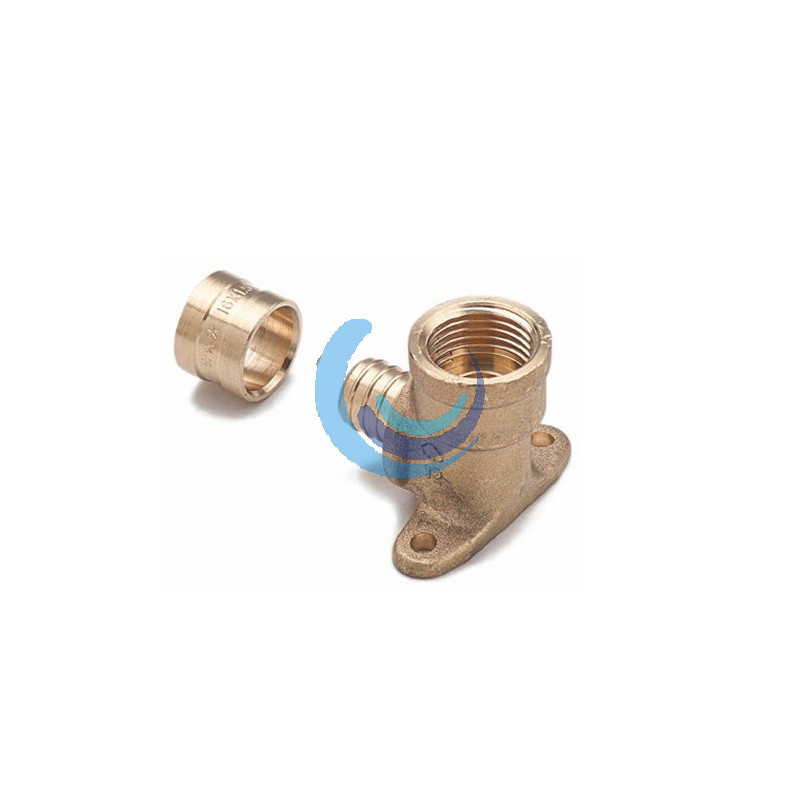 Codo Base Fijación Cuello Corto barbi