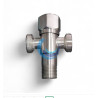 Grifo Lavadora Doble  ½" X ¾" X¾"