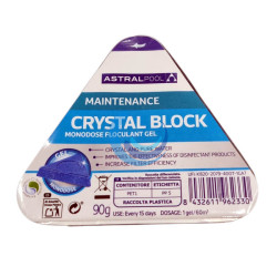 CrystalBlock. Floculante en Gel para Piscina Monodosis AstralPool