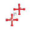 Llave puerta de contador  universal