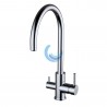 Grifo de cocina monomando agua tratada Chef Round EcoNature ColdOpen