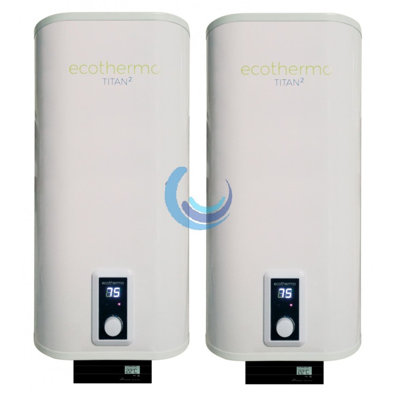 Termo eléctrico instantáneo Ecothermo Pack Titán 2 Dual de 80 litros