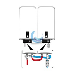 Termo eléctrico instantáneo Ecothermo Titán 2 Dual de 80 litros