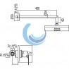 K-TRES Kit de ducha monomando empotrado