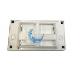 Placa accionamiento Duplo-M Roca 3/6 L 320 x 170 Blanco