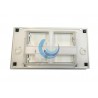 Placa accionamiento Duplo-M Roca 3/6 L 320 x 170 Blanco