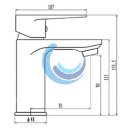 Oxen Monomando lavabo NADAL