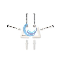 Juego tornillos fijacion wc lateral