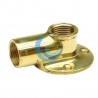 Placa para grifo rosca hembra-hembra dorado 1/2x1/2" RH