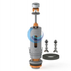 Mecanismo de descarga accionado eléctricamente para cisternas alta