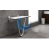 Asiento ducha plegable con soporte a suelo