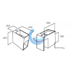 Mueble lavabo (Dimensiones)