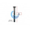 Alargador llave de paso cuadrado 6,5 mm Q&E – Prolongador llave de corte Uponor