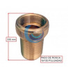 Alargador llave de paso cuadrado 6,5 mm Q&E – Prolongador llave de corte Uponor