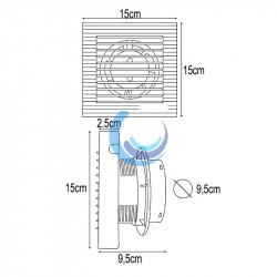 Extractor Baño - cocina