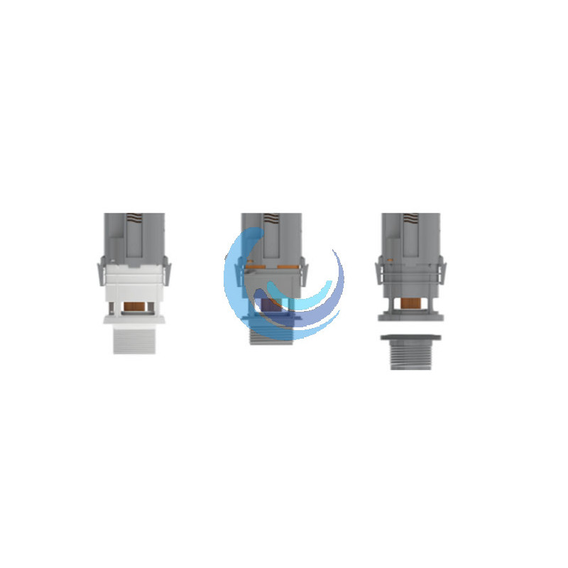 Mecanismo descargador cisterna doble pulsador accionado por cable