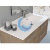 Lavabo sobre mueble THIN desplazado