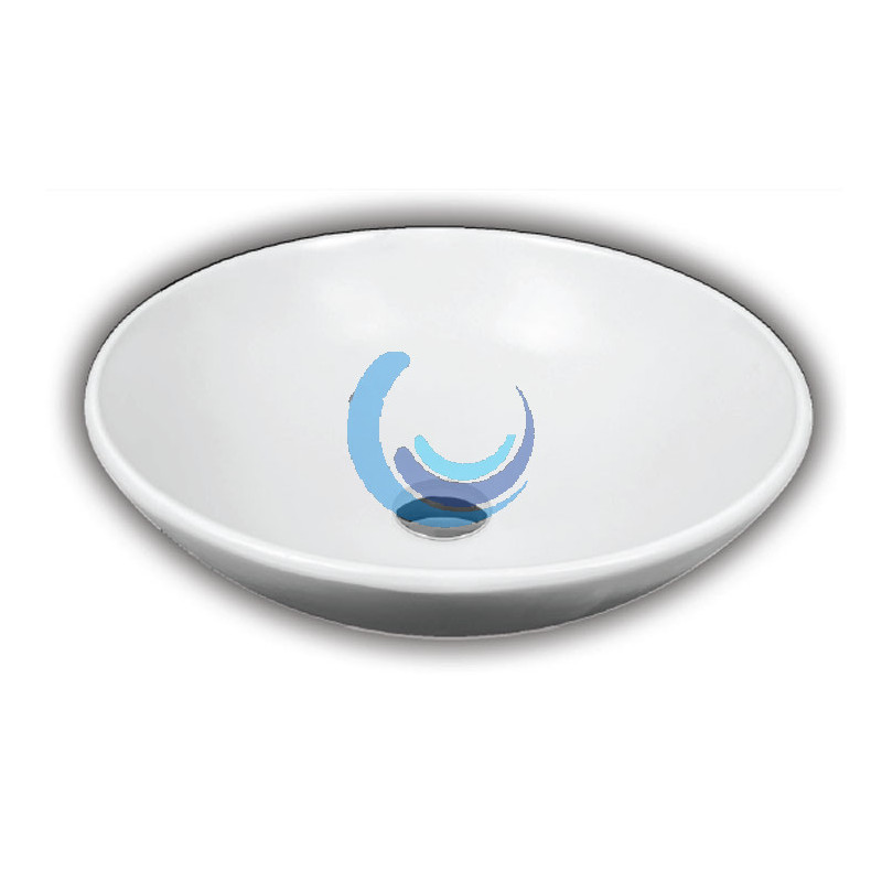 Lavabo Oval sobre encimera Solid Surface