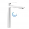 Grifo de lavabo monomando 240mm blanco mate Agora Xtreme EcoNature