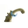 Grifo de lavabo bimando Bronce