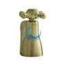 Grifo simple lavabo Bronce