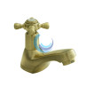 Grifo simple lavabo Bronce