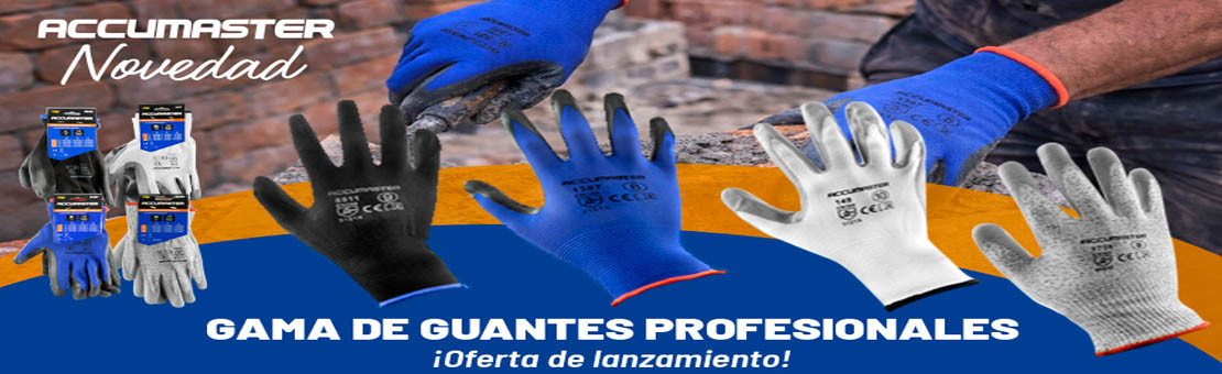 Guantes de trabajo fabricados con materiales de alta resistencia, que ofrecen excelente protección, flexibilidad y agarre para trabajos exigentes.